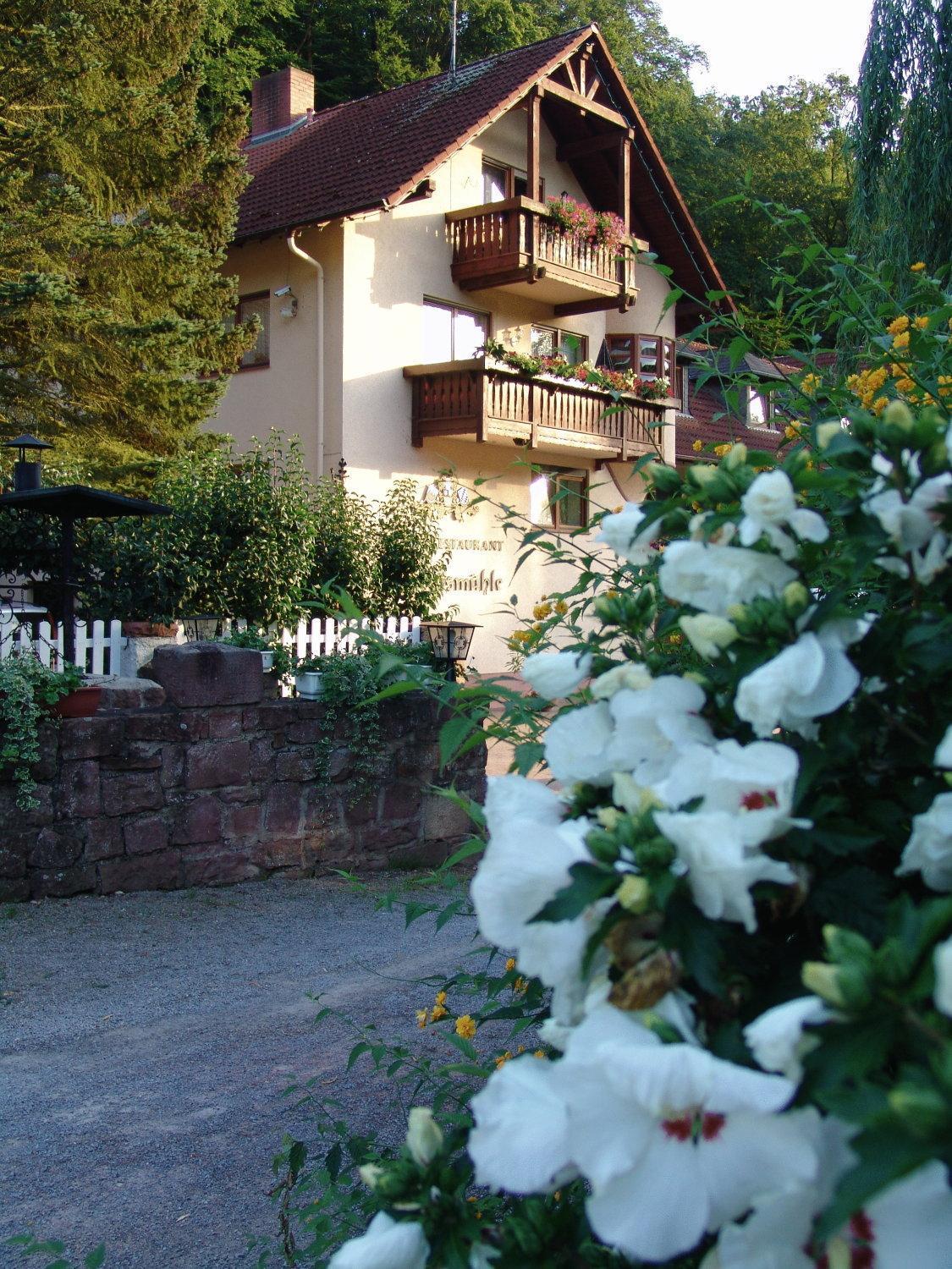 Hotel Restaurant Paradeismühle Klingenberg am Main Exterior foto